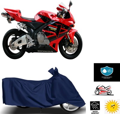 TPNYKR Waterproof Two Wheeler Cover for Honda(CBR 600 RR, Blue)