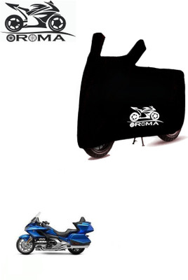 AutoRash Waterproof Two Wheeler Cover for Honda(Gold Wing, Black)