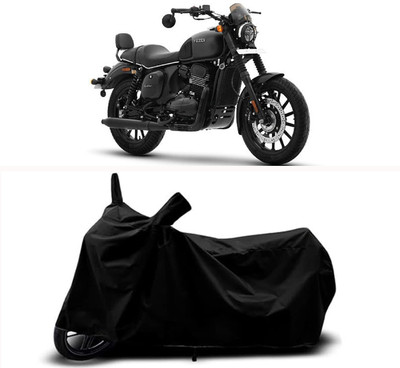RABABLI Waterproof Two Wheeler Cover for Yezdi(Roadster 650, Black)