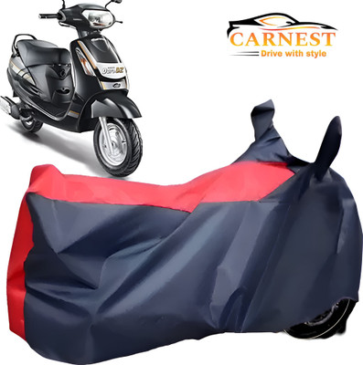 CARNEST Waterproof Two Wheeler Cover for Mahindra(Duro, Red, Blue)