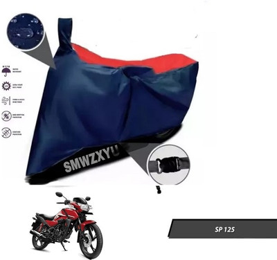 smwzxyu Waterproof Two Wheeler Cover for Honda(SP 125, Red, Blue)