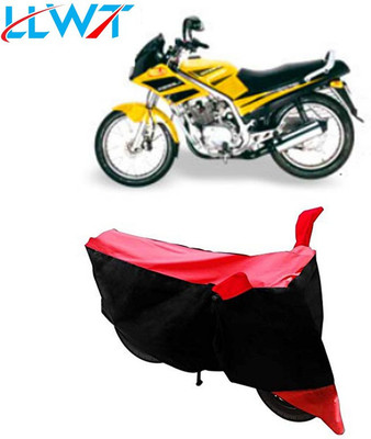 KPIND Waterproof Two Wheeler Cover for Kinetic(GF Lazer, Black, Red)