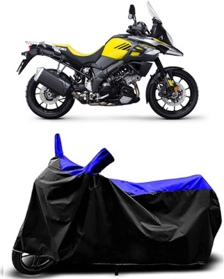 VESMEI Two Wheeler Cover for Suzuki(V-Strom 650 XT, Blue)