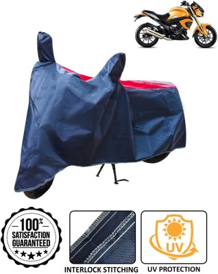 AutoRetail Waterproof Two Wheeler Cover for Mahindra(Mojo, Blue, Red)