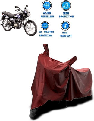 CODOKI Waterproof Two Wheeler Cover for Hero(Splendor Pro, Maroon)
