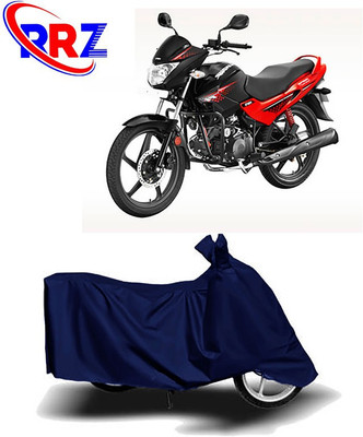 RRZ Two Wheeler Cover for Hero(Glamour Programmed FI, Blue)