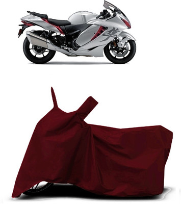 VESMEI Two Wheeler Cover for Suzuki(Hayabusa, Red)