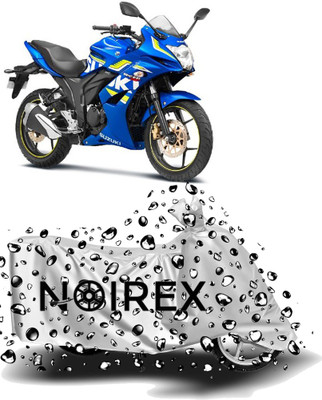 NOIREX Two Wheeler Cover for Suzuki(Gixxer SF, Silver)