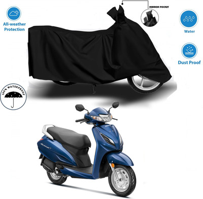 WMIZEXA Waterproof Two Wheeler Cover for Bajaj(Black)