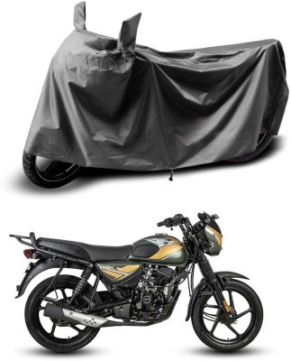 Gali Bazar Waterproof Two Wheeler Cover for Bajaj(CT 100, Grey)