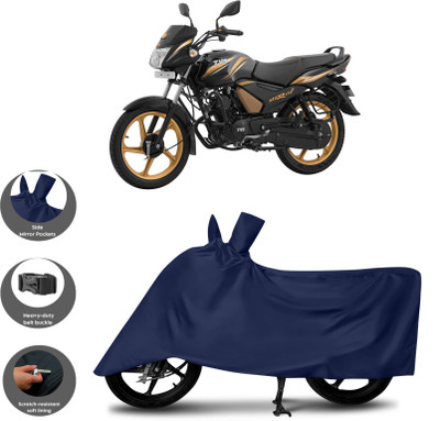 HWSXQAE Waterproof Two Wheeler Cover for TVS(Star City, Blue)