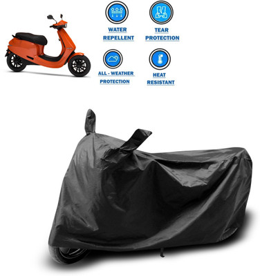 GOSHIV-car and bike accessories Two Wheeler Cover for Universal For Bike(Black)