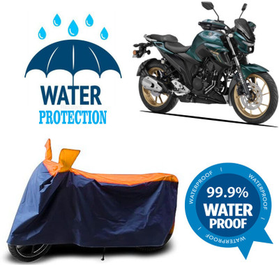 RTS COLLECTIONS Waterproof Two Wheeler Cover for Yamaha(FZ1, Multicolor)
