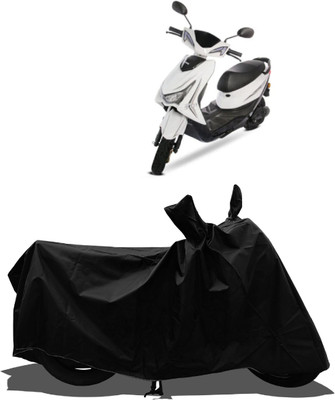 Tricway Waterproof Two Wheeler Cover for Ampere(Reo Elite BS6, Black)