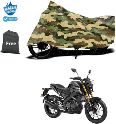 CODOKI Waterproof Two Wheeler Cover for Yamaha(MT 15 New, Yellow)