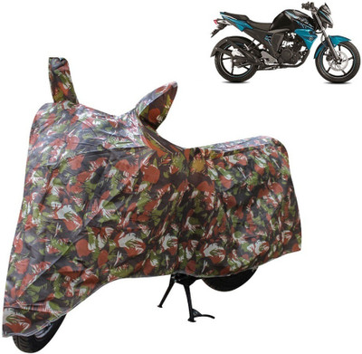 DeepShakshi AUTOMOTIVE Waterproof Two Wheeler Cover for Yamaha(FZ-S, Multicolor)
