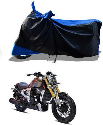 AESTRYD Two Wheeler Cover for TVS(Zeppelin BS6, Blue)