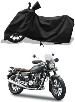 JVBRANGI Waterproof Two Wheeler Cover for Honda(CB350RS, Black)