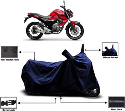 AASHTIK MART Two Wheeler Cover for Yamaha(FZ FI, Blue)