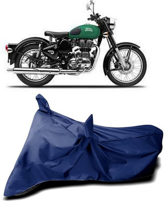 KEDIT Two Wheeler Cover for Royal Enfield(Classic 350, Blue)