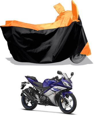 Amexride Two Wheeler Cover for Yamaha(YZF R15 Ver 2.0, Multicolor)