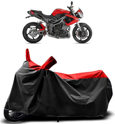 MMSSTAR Waterproof Two Wheeler Cover for Benelli(TRK 502, Red)