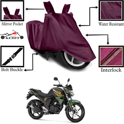 KEDIT Two Wheeler Cover for Yamaha(SZ-RR, Maroon)