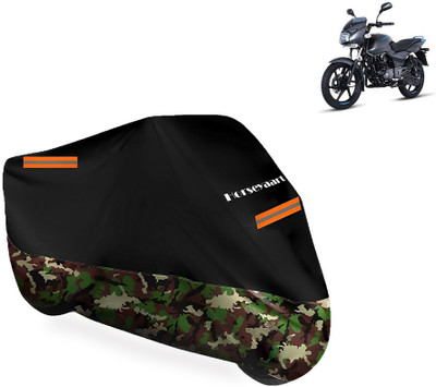 Horseyaart Waterproof Two Wheeler Cover for Bajaj(Pulsar 125 Neon BS6, Multicolor)