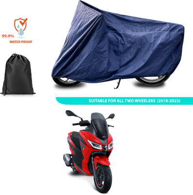 CODOKI Waterproof Two Wheeler Cover for Aprilia(Blue)