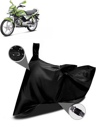 DeepShakshi AUTOMOTIVE Two Wheeler Cover for Hero(HF Deluxe Eco, Black)