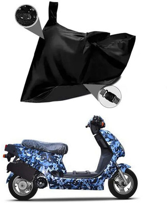 KEDIT Two Wheeler Cover for Hero(Electric AXLHE-20, Black)