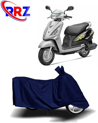 RRZ Two Wheeler Cover for Suzuki(Swish, Blue)