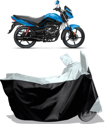 Amexride Two Wheeler Cover for Hero(Splendor I Smart, Multicolor)