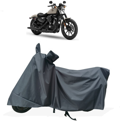 Tricway Two Wheeler Cover for Harley Davidson(Iron 883, Grey)