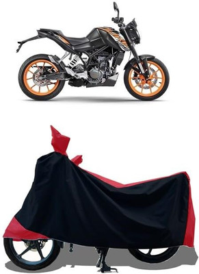 AASHTIK MART Two Wheeler Cover for KTM(125 Duke, Red)