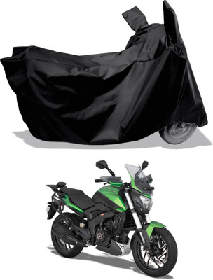Amexride Two Wheeler Cover for Bajaj(Dominar 400 BS6, Black)
