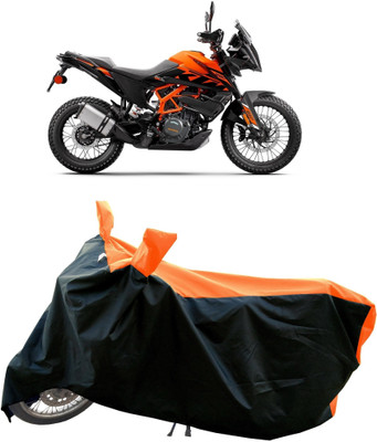 DeepShakshi AUTOMOTIVE Waterproof Two Wheeler Cover for KTM(390 Adventure, Orange)