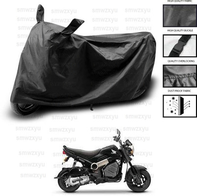 smwzxyu Waterproof Two Wheeler Cover for Honda(Navi, Black)