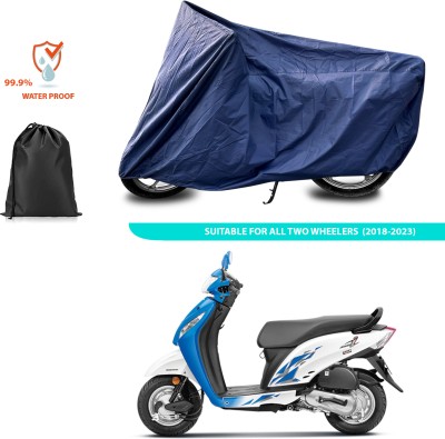 PAGORA Waterproof Two Wheeler Cover for Honda(Activa i, Blue)