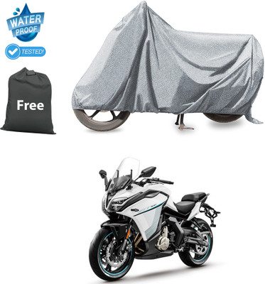 CODOKI Waterproof Two Wheeler Cover for CFMoto(650GT, Silver)