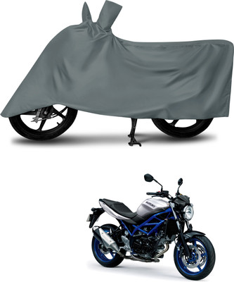 aosis Waterproof Two Wheeler Cover for Suzuki(SV 650, Grey)