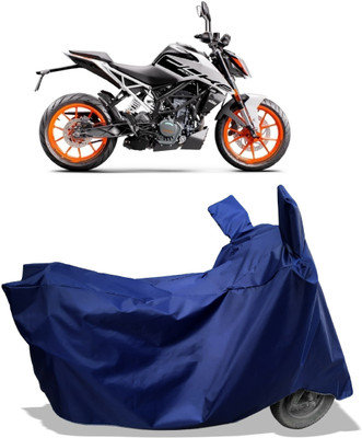 Amexride Two Wheeler Cover for KTM(200 Duke BS6, Blue)