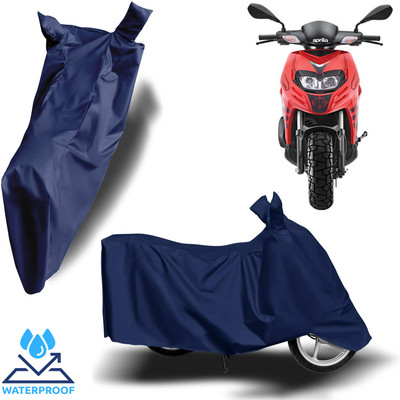 ROYAL AUTO MART Waterproof Two Wheeler Cover for Aprilia(Strom ZX, Blue)