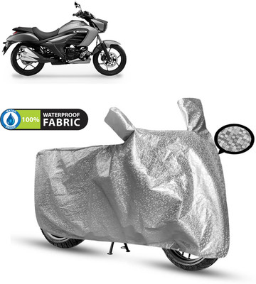 PAGORA Waterproof Two Wheeler Cover for TVS(Intruder 250, Silver)