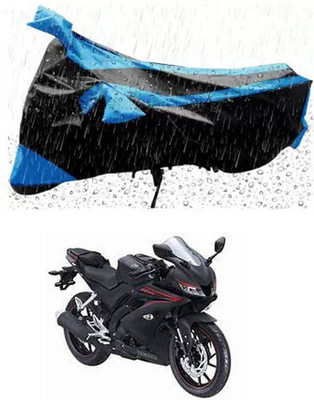 RONISH Waterproof Two Wheeler Cover for Yamaha(R15 V3, Blue)