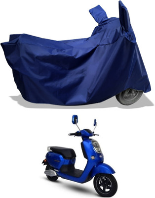 Amexride Two Wheeler Cover for Okinawa(Lite, Blue)