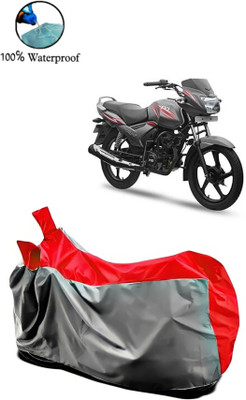 APNEK Waterproof Two Wheeler Cover for TVS(Star City Plus, Blue, Red)