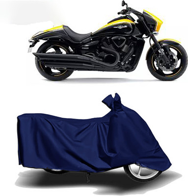 Matchup Waterproof Two Wheeler Cover for Suzuki(Intruder M1800R, Blue)