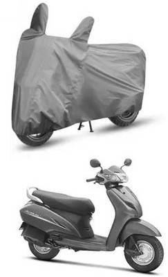 Tritika Waterproof Two Wheeler Cover for Honda(Activa 6G, Grey)