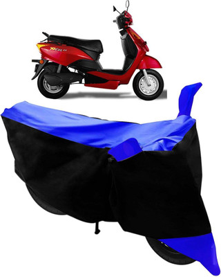MWBB Waterproof Two Wheeler Cover for Indus(Yo Spark, Black, Blue)
